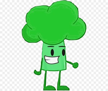 green cartoon clip art fictional character broccoli