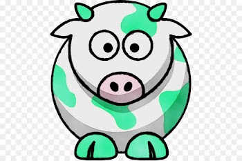 green cartoon clip art snout suidae