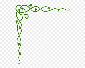 Green Celtic Vine Clip Art At Clkercom Vector Clip - Vine Border