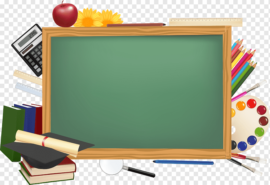 green chalkboard illustration, School Desktop, blackboard border, cartoon, anarchistic Free School, play png
