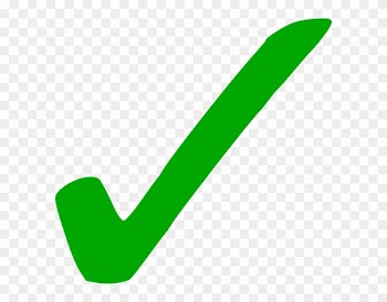 Green Check Mark Transparent