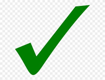 Green Check Mark Transparent