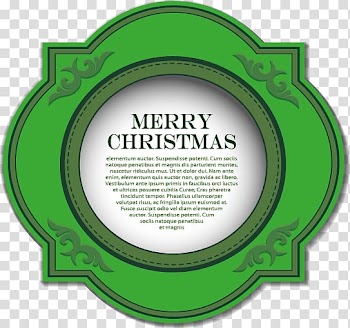 Green Circle, Painted white with green edge Monogram transparent background PNG clipart