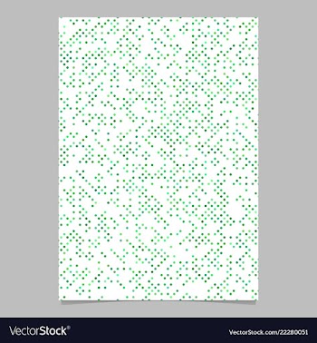 Green circle pattern brochure background vector image