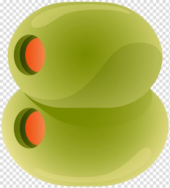 Green Circle Product Fruit, Food and Drink Number Eight transparent background PNG clipart