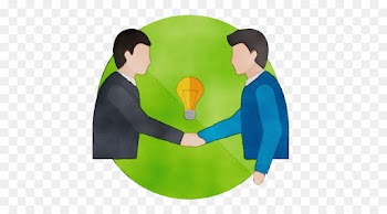green clip art circle gesture conversation