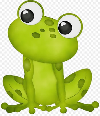 green clip art frog true frog cartoon