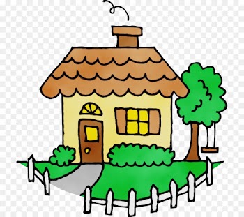 green clip art home house