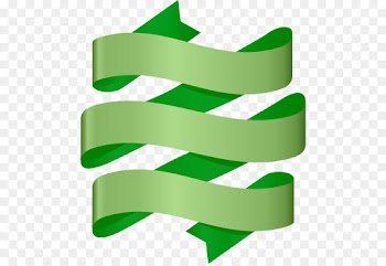 green clip art line symbol ribbon