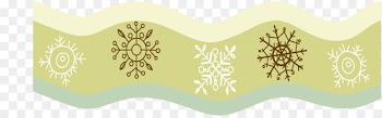 Green Clip art - Shades of green snowflake pattern 