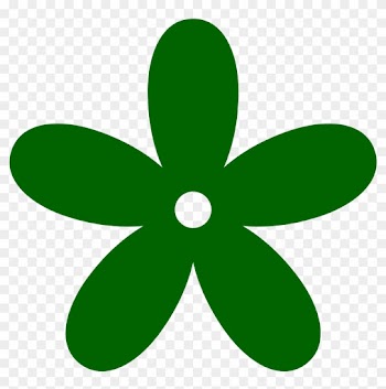 Green Clipart - Flower Clipart Png