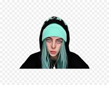 green clothing teal headgear hood