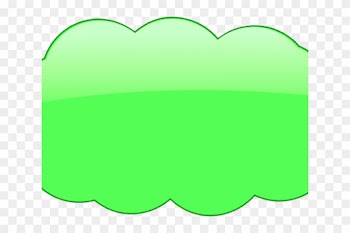 Green Cloud Cliparts - Circle