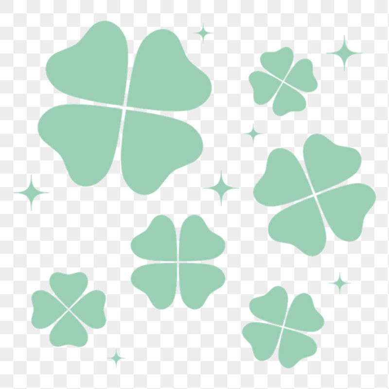 Green clover png leaves sticker, | Free PNG - rawpixel