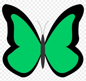 Green - Color - Clipart - Green Flowers Clip Art