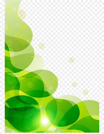 Green Computer file - Fantasy green background png download - 818 ...