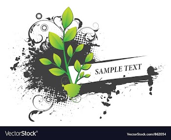 Green concept vector image