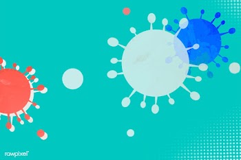 Green coronavirus background illustration | Free  illustration - 2309529