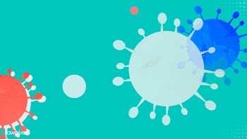 Green coronavirus background illustration | Free  illustration - 2309533