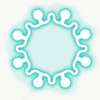 Green coronavirus neon sign transparent png  | Free  transparent png - 2306209