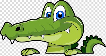 Green crocodile pop art, Alligator Crocodile clip , Happy crocodile transparent background PNG clipart