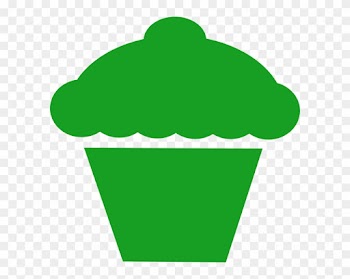 Green Cupcake Clip Art At Clker - Icon Food Pink Png