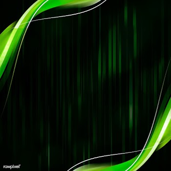 Green curve frame template | Free  illustration - 2354024
