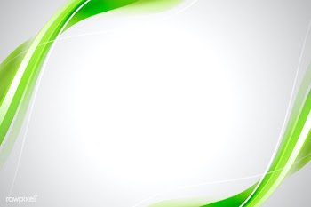 Green curve frame template vector | Free  vector - 2354155