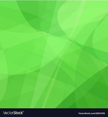 Green curved abstract motion background vector image