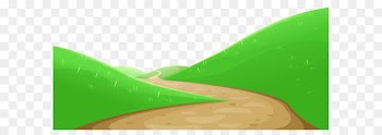 Green Design Graphics Wallpaper - Valley with Pathway PNG Clipart 