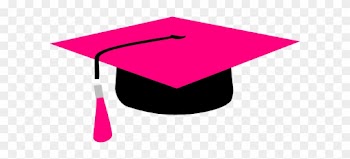 Green Diploma Clip Art Download - Pink Graduation Hat Png