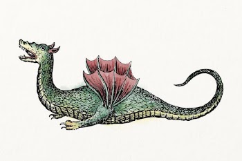 Green dragon watercolor, mythical creature | Free Photo Illustration - rawpixel