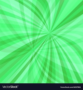 Green dynamic background - design from curved ray vector image