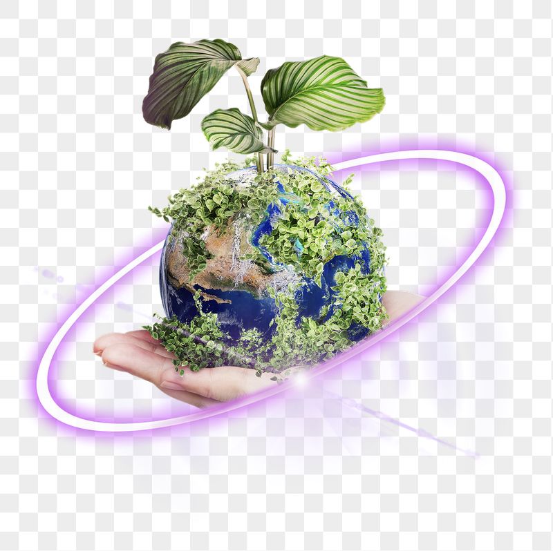 Green earth png, reforestation technology | Free PNG - rawpixel