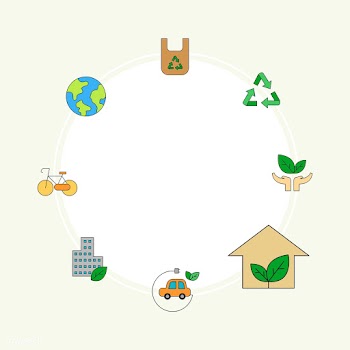 Green eco living | Free stock vector - 1206868