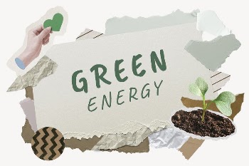 Green energy word typography, environment | Free Photo - rawpixel