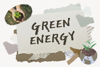 Green energy word typography, environment | Free Photo - rawpixel