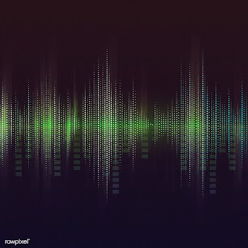 Green equalizer pattern background vector | Free stock vector - 535250