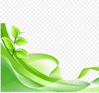 Green Euclidean vector - Green leaves background vector dynamic material 