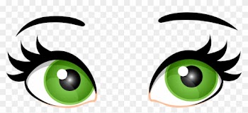 Green Female Eyes Png Clip Art 2305 Clipart Of Eye - Eyes Transparent Background