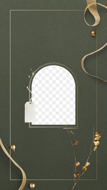 Green festive png background, arch | Free PNG - rawpixel