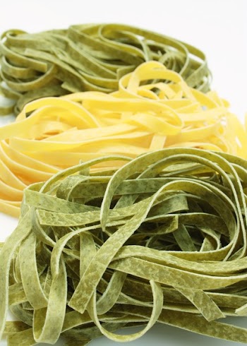 Green Fettuccine Pasta