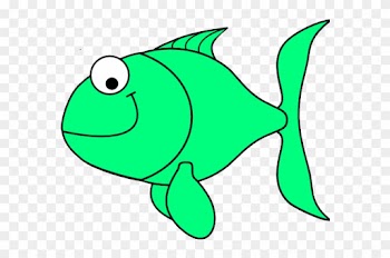 Green Fish Clip Art - Green Fish Clipart