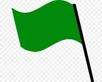 Green Flag of Libya Color Flag of Italy - flower red 