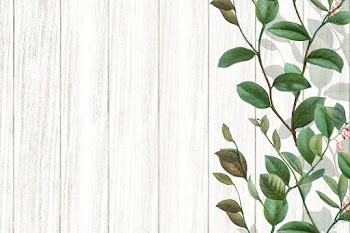Green floral background | Free stock illustration - 595381