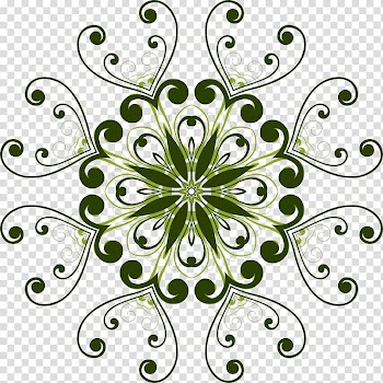 Green floral frame illustration, Floral design , cool designs transparent background PNG clipart