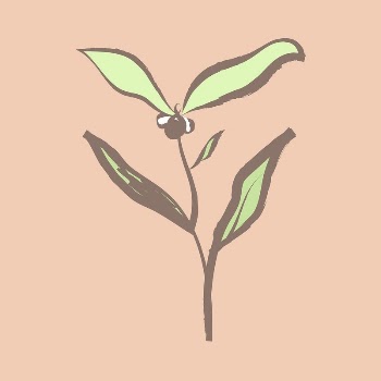 Green flower sticker, pastel doodle | Free Vector Illustration - rawpixel