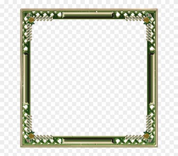Green Frame Download Png Image - Picture Frame