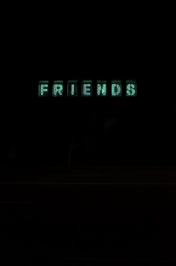 Green Friends Text