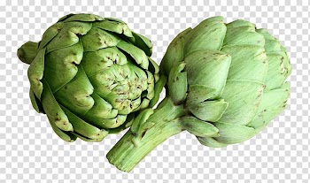 Green fruits, Artichoke transparent background PNG clipart